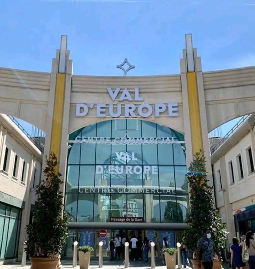2 Chambres Privees - 6 Personnes A 8 Minutes De Disneyland Montévrain Eksteriør bilde